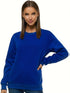 Übergroßes Sweatshirt Damen | Rundhalspullover